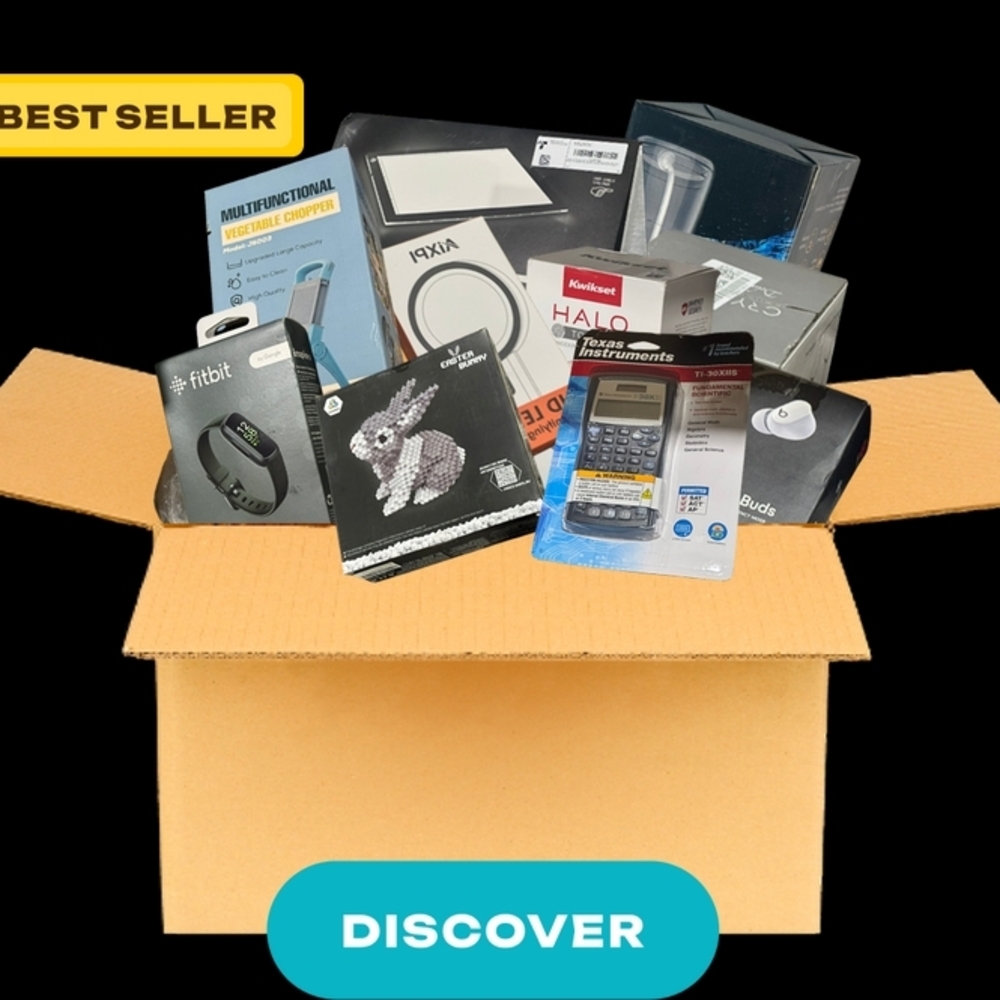 Mystery Box New Undelivered Mail & Liqidations etc.
